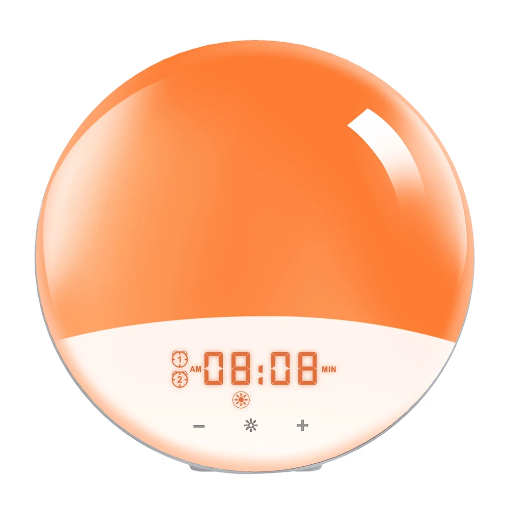 Wake Up Light Alarm Clock Sunrise Sunset FM Radio Digital Desk Nightlight smart home appliance homekit Smart lamp Decoration
Wake Up Light Alarm Clock Sunrise Sunset FM Radio Digital Desk Nightlight smart home appliance homekit Smart lamp Decoration