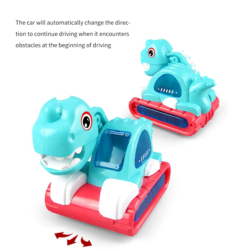 

Электроника музыкальный динозавр игрушечный автомобиль с звуки и огни для Детские наколенники для ползания спрей инженерный транспорт дин...