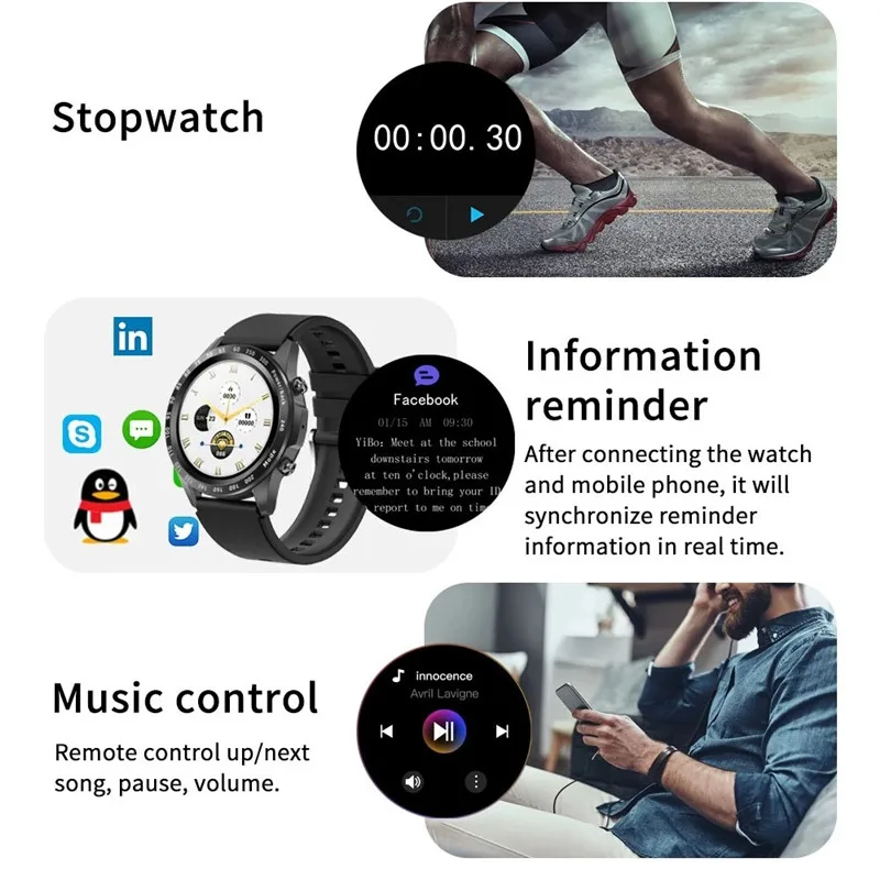 Smart Watch MAX3 Men Bluetooth Call Music Play Inteligente Digital Band Women Fitness Relogio Smartwatch For Android Huavei IOS
Smart Watch MAX3 Men Bluetooth Call Music Play Inteligente Digital Band Women Fitness Relogio Smartwatch For Android Huavei IOS