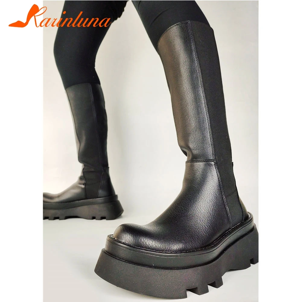 gothic style fashionable Hot Sale Great Quality Chunky Heels Platform Casual Slip On stylish women Boots Women Black Walking
gothic style fashionable Hot Sale Great Quality Chunky Heels Platform Casual Slip On stylish women Boots Women Black Walking