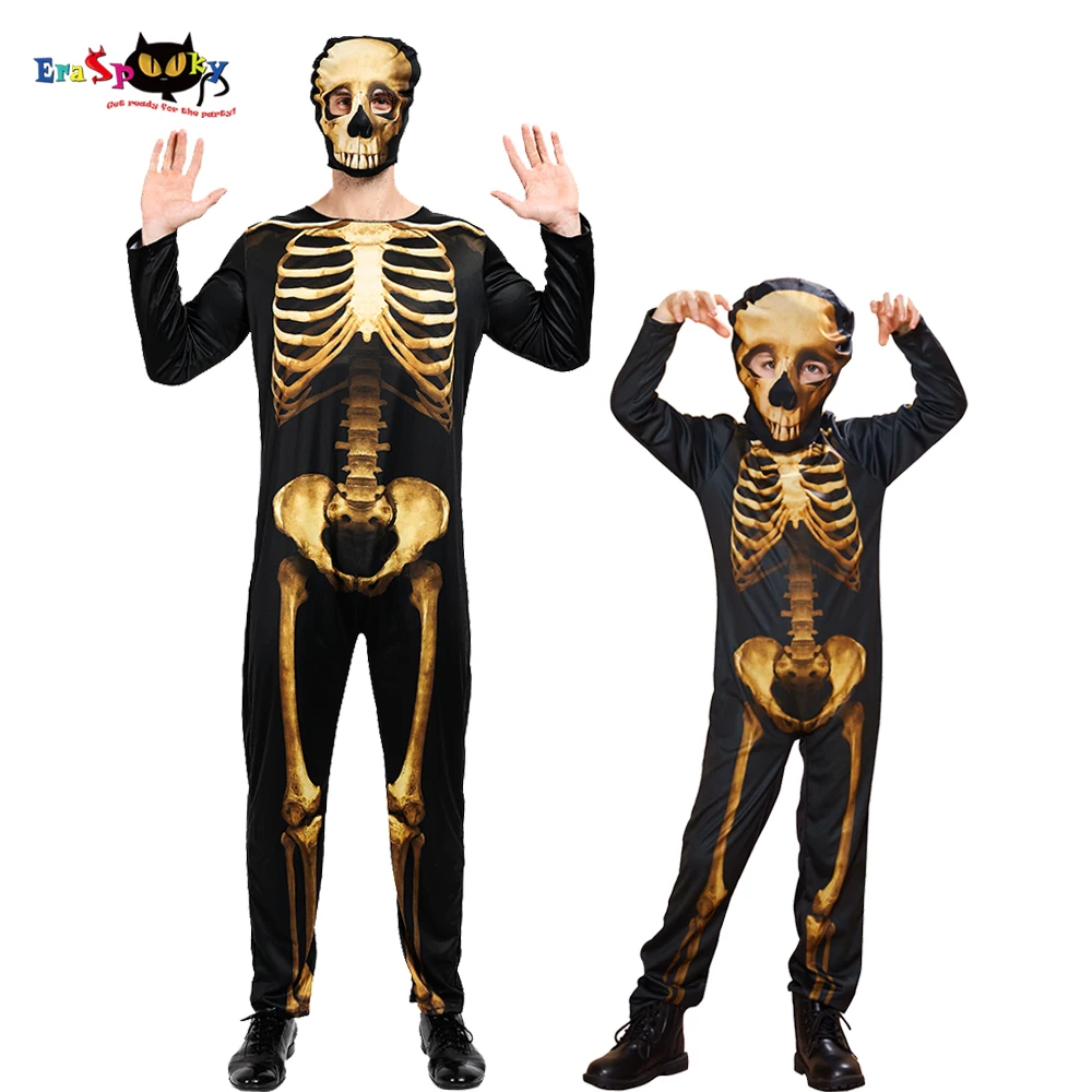 Horror 3D Print Skull Jumpsuit Halloween costume for Kids Adult Skeleton Bodysuit Day of the Dead Cosplay Family Matching Outfit
Horror 3D Print Skull Jumpsuit Halloween costume for Kids Adult Skeleton Bodysuit Day of the Dead Cosplay Family Matching Outfit