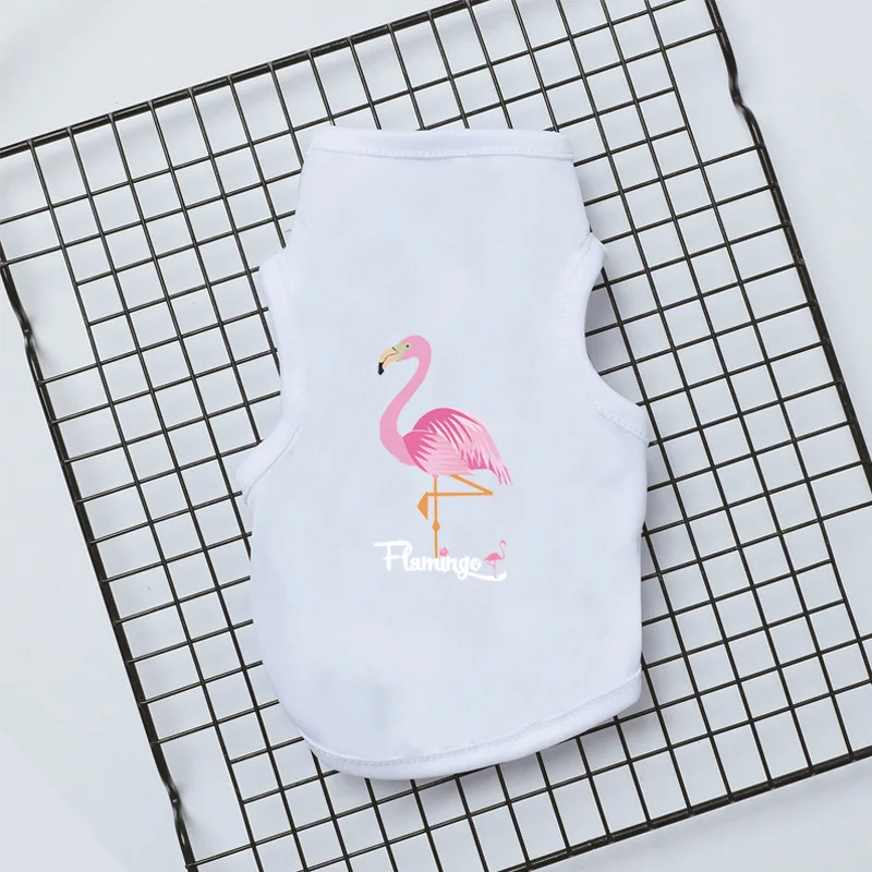 Pink Cat Vest Dog T-shirt Pet Clothes Comfortable Flamingo Dog T-shirt Pet Clothes Classic Pet Supplies cute Dog Accessories
Pink Cat Vest Dog T-shirt Pet Clothes Comfortable Flamingo Dog T-shirt Pet Clothes Classic Pet Supplies cute Dog Accessories