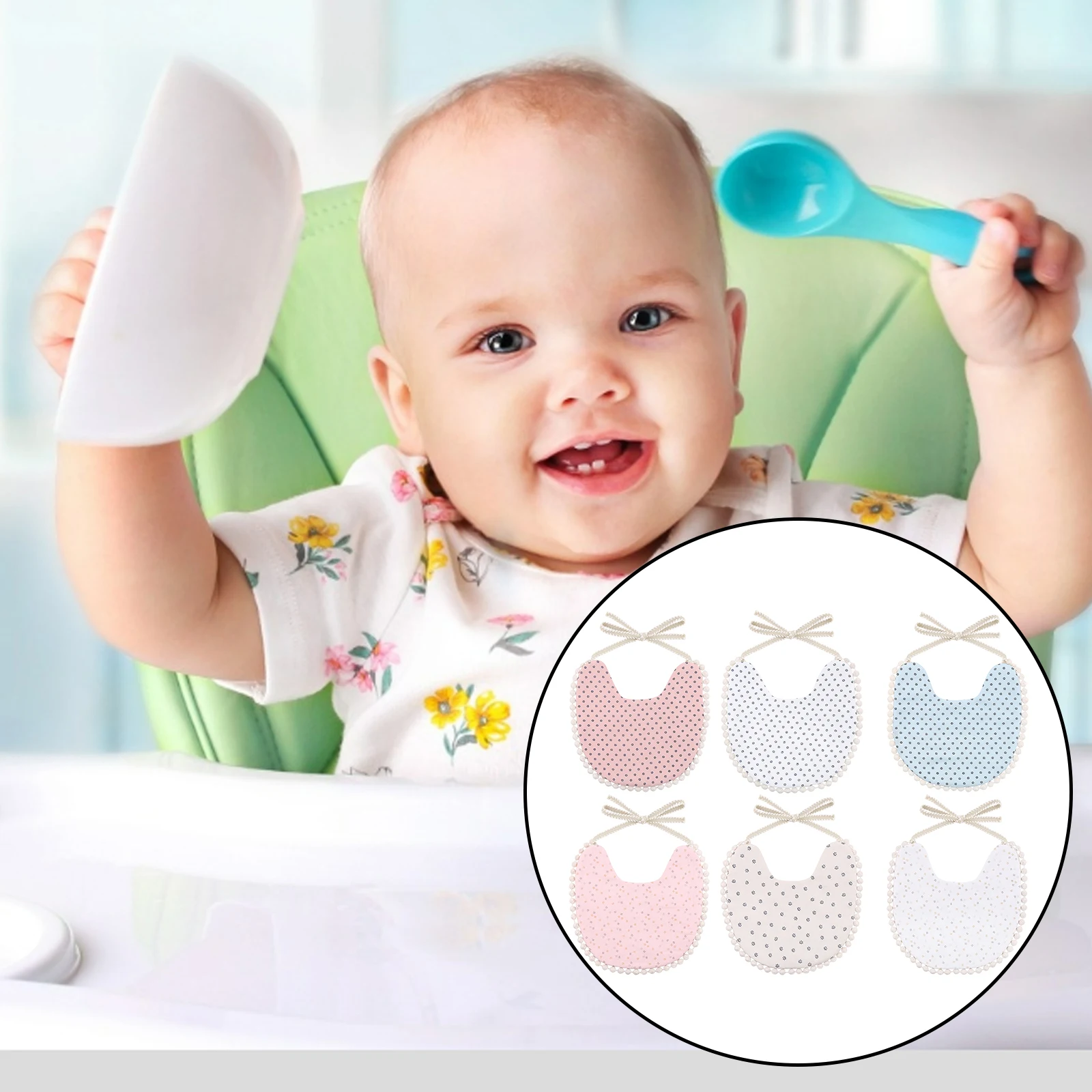 Bibs, Adjustable Cloths with Linen Slime Absorbent Cotton Teething Apron for Newborns, Infants And 0-4 Months
Bibs, Adjustable Cloths with Linen Slime Absorbent Cotton Teething Apron for Newborns, Infants And 0-4 Months