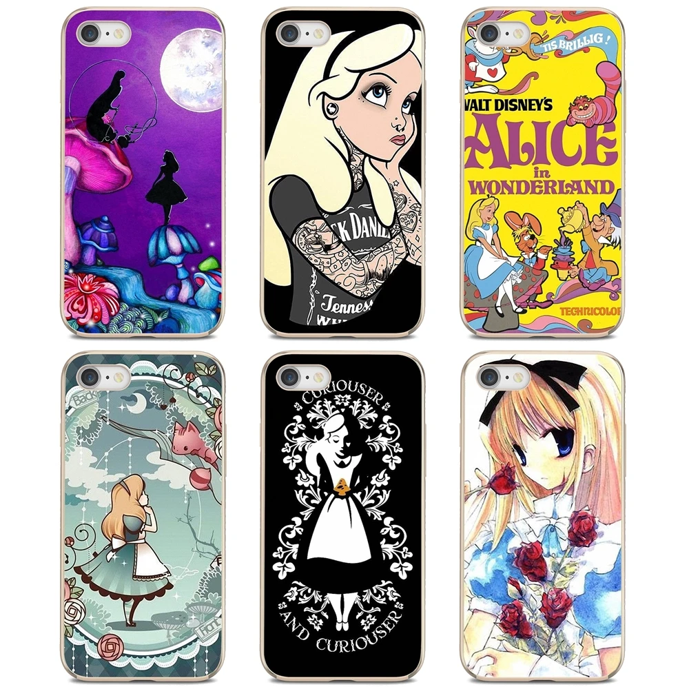 Чехол для мобильного телефона Girls D Alice in C Wonderland татуированный Xiaomi mi Redmi Note 3 4 4X 5 6 7 8