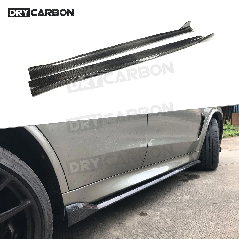 For BMW X5M F85 X6M F86 2015-2018 HM Style Carbon Fiber Side Skirts Side Bumper Aprons Car Styling
For BMW X5M F85 X6M F86 2015-2018 HM Style Carbon Fiber Side Skirts Side Bumper Aprons Car Styling