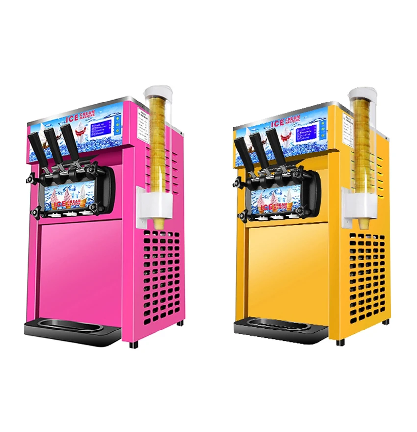 Commercial soft serve Ice cream machine electric 18L/H R410 flavors sweet cone ice cream maker 110V/220V 1200W
Commercial soft serve Ice cream machine electric 18L/H R410 flavors sweet cone ice cream maker 110V/220V 1200W