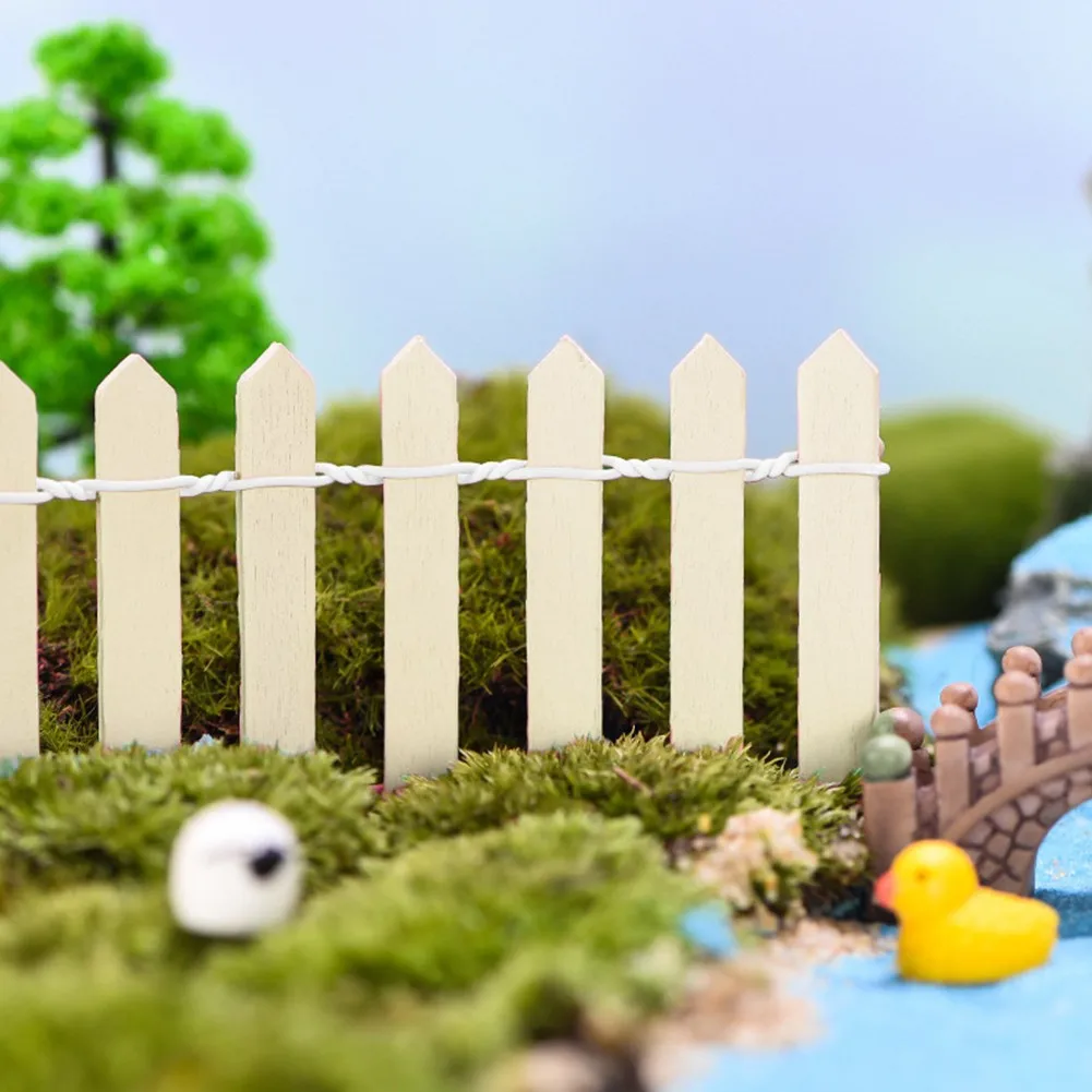 Fairy Garden Kit DIY Wood Fence Decor Terrarium Miniature Doll Accessories Statues Lawn Ornaments Mini Wood Fence
Fairy Garden Kit DIY Wood Fence Decor Terrarium Miniature Doll Accessories Statues Lawn Ornaments Mini Wood Fence