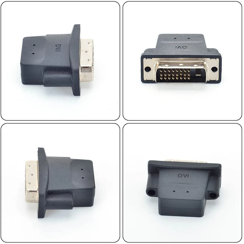DVI Image Card Display GPU Detection Monitor DVI-D Dummy Plug Adapter 4K@60Hz Virtual 3 Pack | Спорт и развлечения
