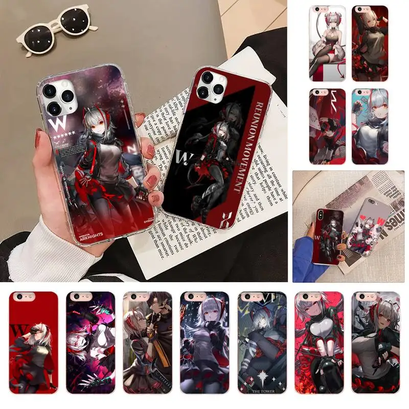 FHNBLJ W Arknights Phone Case for iPhone 11 12 13 mini pro XS MAX 8 7 6 6S Plus X 5S SE 2020 XR case
FHNBLJ W Arknights Phone Case for iPhone 11 12 13 mini pro XS MAX 8 7 6 6S Plus X 5S SE 2020 XR case