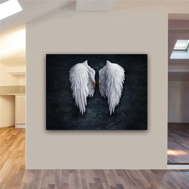 Abstract Modern Angel Wings Oil Painting on Canvas Posters and Prints Wall Art Picture for Home Decoration
Abstract Modern Angel Wings Oil Painting on Canvas Posters and Prints Wall Art Picture for Home Decoration