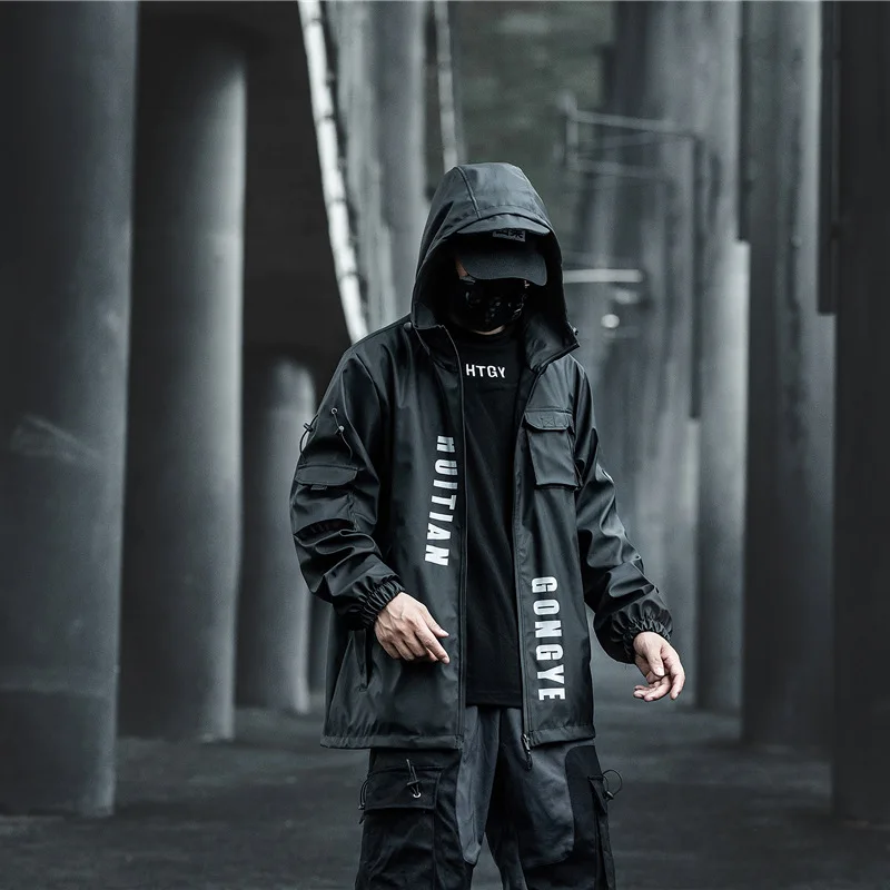 Hooded Letter Dark Functional Overalls Jackets Coats Techwear Autumn Winter Hip Hop High Street Cardigan Pocket Jacket Outerwear
Hooded Letter Dark Functional Overalls Jackets Coats Techwear Autumn Winter Hip Hop High Street Cardigan Pocket Jacket Outerwear