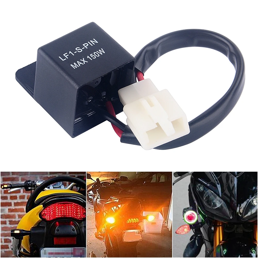 Motorcycles LED Turn Light Flasher Relay Turn Signal Rate Control Blinkrelais Turn Light Flasher Relay Dropshipping New
Motorcycles LED Turn Light Flasher Relay Turn Signal Rate Control Blinkrelais Turn Light Flasher Relay Dropshipping New