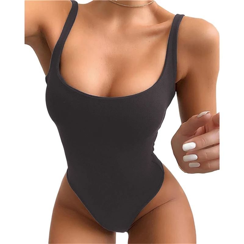 Wine Red Strappy Bodysuit Sexy Backless Ribbed Bodysuit Romper String Femme Sexy Sleeveless Tank Top Bodysuit Body Female
Wine Red Strappy Bodysuit Sexy Backless Ribbed Bodysuit Romper String Femme Sexy Sleeveless Tank Top Bodysuit Body Female