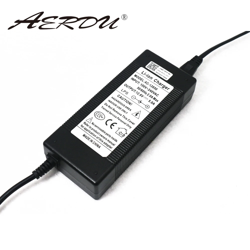Блок питания AERDU 3S 12 6 В 5A адаптер зарядного устройства литий-ионный аккумулятор