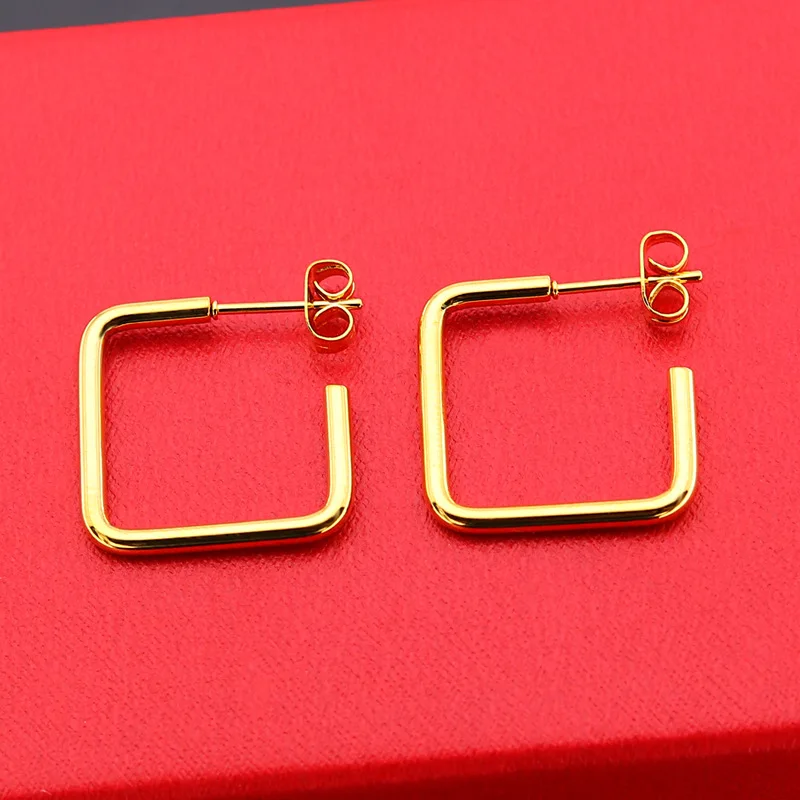 1Pair European and American Fashion Titanium Steel Simple Geometric Open Triangular Stud Stainless Steel Plated Earrings
1Pair European and American Fashion Titanium Steel Simple Geometric Open Triangular Stud Stainless Steel Plated Earrings