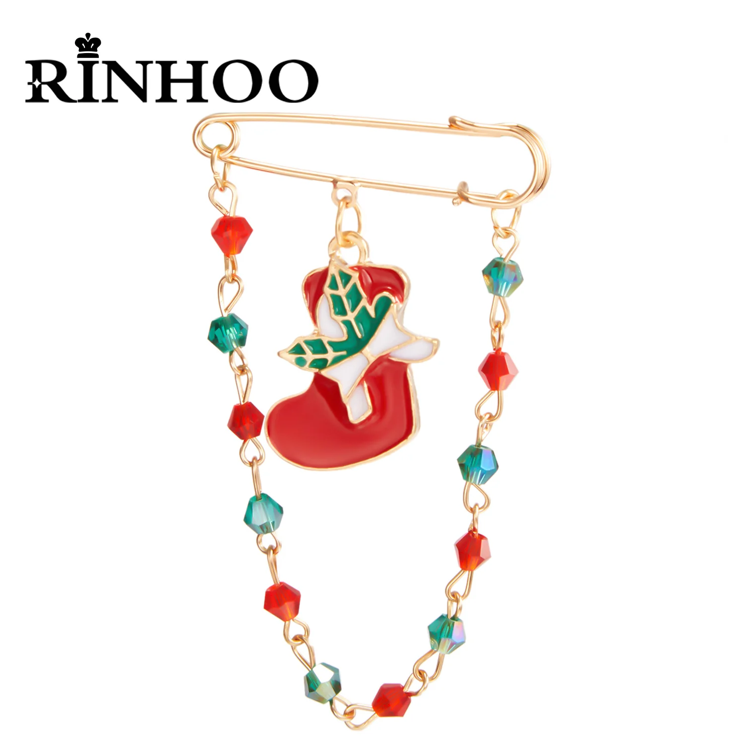 Rinhoo 1PC Cute Enamel Xmas Boots Socks Big Pins Women Christmas Red Green Beads Tassel Brooches Merry Christmas New Year Gifts
Rinhoo 1PC Cute Enamel Xmas Boots Socks Big Pins Women Christmas Red Green Beads Tassel Brooches Merry Christmas New Year Gifts
