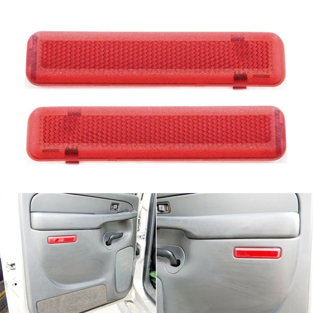 2 Pieces Car Rear Door Panel Reflector Replacement Left And Right Side Door Trim Reflector Suitable For Chevrolet GMC Truck SUV
2 Pieces Car Rear Door Panel Reflector Replacement Left And Right Side Door Trim Reflector Suitable For Chevrolet GMC Truck SUV