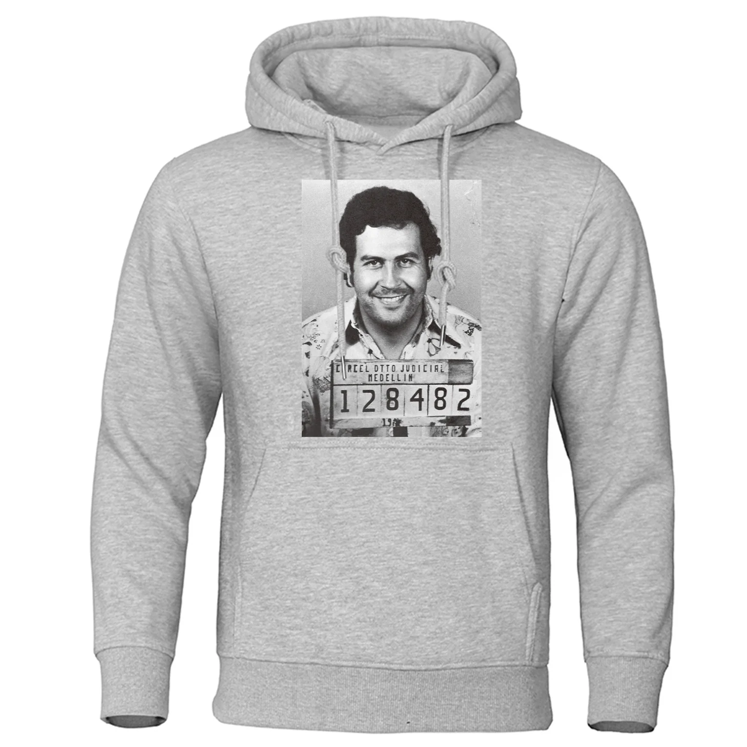 Мужские толстовки с капюшоном Pablo Escobar для мужчин хлопковые брендовые пуловеры