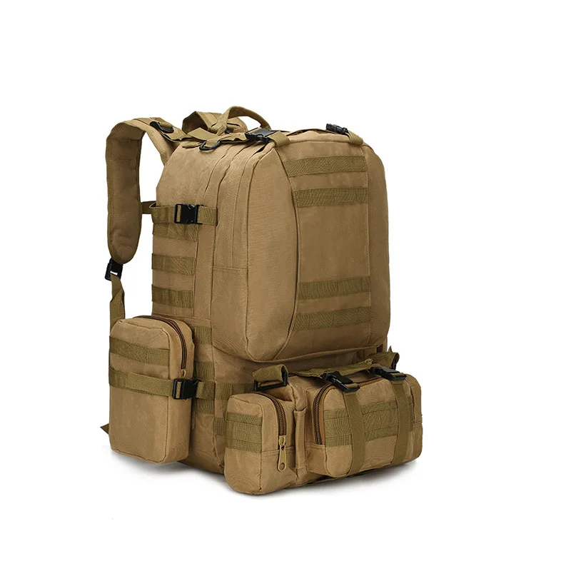 Men's Travel Bag Oxford Cloth Wear-resistant Outdoor Backpack Army Camouflage Hiking Bag Luggage Combination Large Bag B
Men's Travel Bag Oxford Cloth Wear-resistant Outdoor Backpack Army Camouflage Hiking Bag Luggage Combination Large Bag B