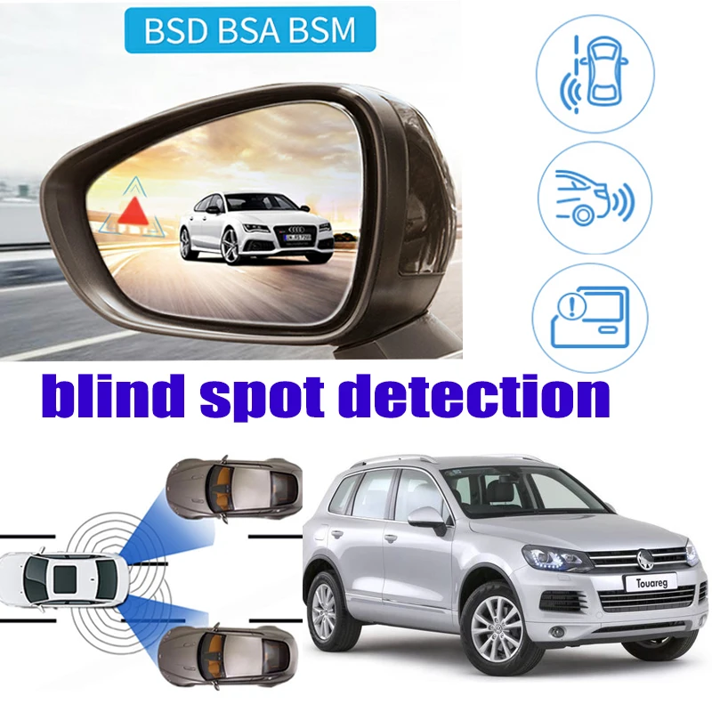 For Volkswagen VW Touareg 7P 2010~2018 Car BSD BSA BSM Blind Area Spot Warning Safety Drive Alert Mirror Rear Radar Detection
For Volkswagen VW Touareg 7P 2010~2018 Car BSD BSA BSM Blind Area Spot Warning Safety Drive Alert Mirror Rear Radar Detection