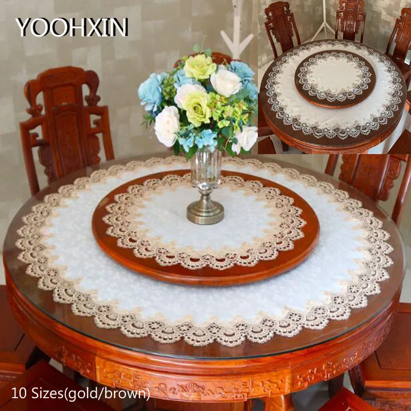 10 sizes Europe gold brown satin Lace Embroidered table cover cloth towel Christmas tablecloth Napkin wedding party home decor
10 sizes Europe gold brown satin Lace Embroidered table cover cloth towel Christmas tablecloth Napkin wedding party home decor
