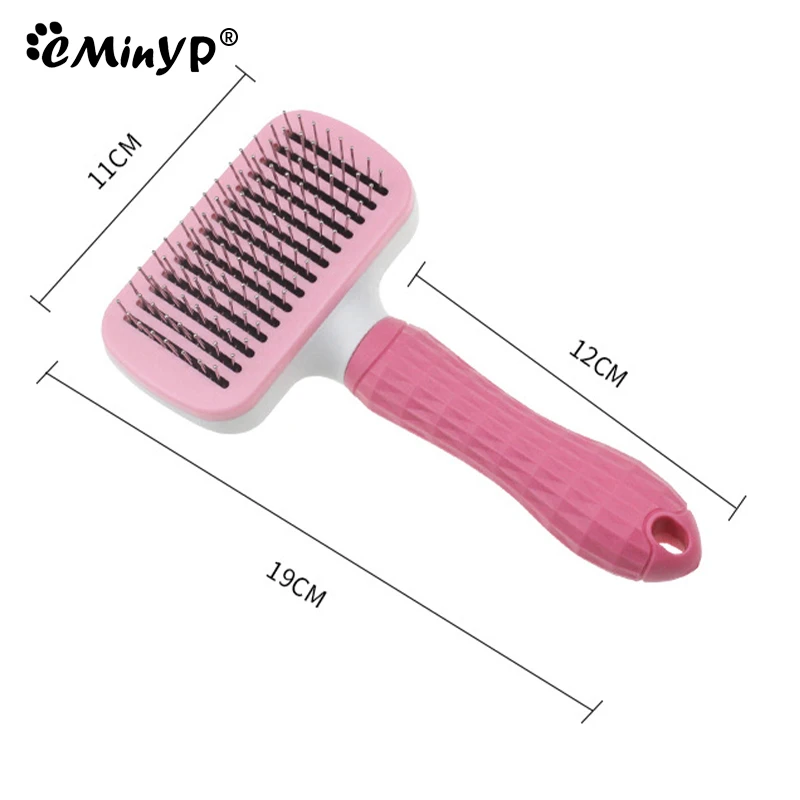 Self Cleaning Cat Grooming Brush Pet Massaging Shedding Comb Dogs And Cats Easy To Remove Loose Undercoat Shedding Mats Dander
Self Cleaning Cat Grooming Brush Pet Massaging Shedding Comb Dogs And Cats Easy To Remove Loose Undercoat Shedding Mats Dander