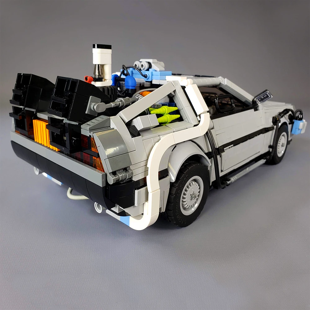 UCS Delorean- high tech back to the future time machine kids movie toys MOC building blocks supercar
UCS Delorean- high tech back to the future time machine kids movie toys MOC building blocks supercar