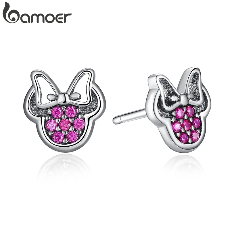 BAMOER Presents 925 Sterling Silver Red Shape Sparkling Minnie Fashion Jewelry Special Store PAS414
BAMOER Presents 925 Sterling Silver Red Shape Sparkling Minnie Fashion Jewelry Special Store PAS414