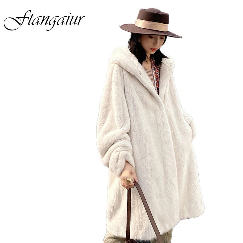 Ftangaiur New Winter Import Velvet Mink Fur Coat Pure Color With Hood Loss Mink Coat Women Long Natural Real Mink Fur Coats
Ftangaiur New Winter Import Velvet Mink Fur Coat Pure Color With Hood Loss Mink Coat Women Long Natural Real Mink Fur Coats