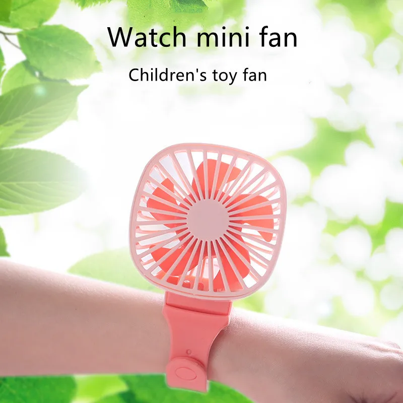 Mini USB Watch Small Fans Portable Silent Charging Fan Handheld Toy Fan Children Wrist Silicone Gift
Mini USB Watch Small Fans Portable Silent Charging Fan Handheld Toy Fan Children Wrist Silicone Gift