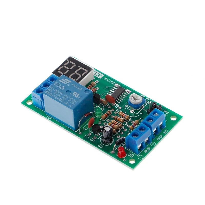 Countdown MCU Relay DC 12V Delay Relay Turn off Switch Module with Led Timer led digital dynamic display
Countdown MCU Relay DC 12V Delay Relay Turn off Switch Module with Led Timer led digital dynamic display