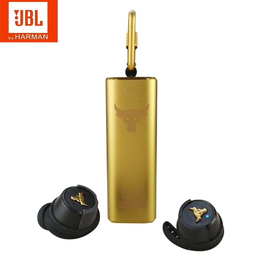 

Беспроводные Bluetooth-наушники JBL мкА Project Rock, оригинальные игровые стереонаушники IPX7 с микрофоном, спортивные наушники