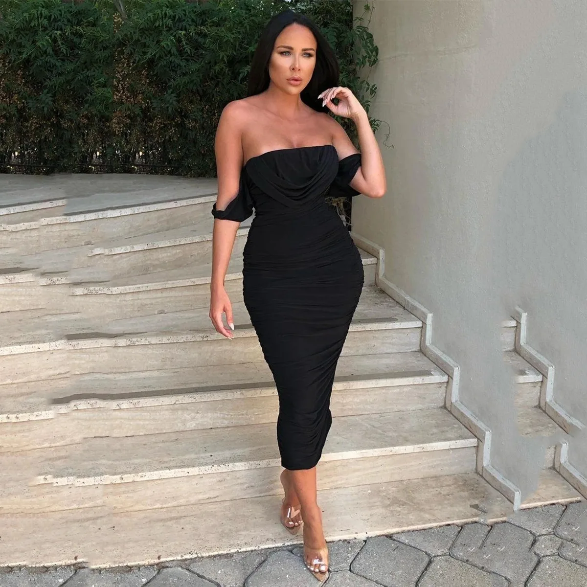 New Sexy zaraing za 2021 woman Dress Backless Elegant Slim banquet Suspender mulher Skirt maxi dress traf bodycon dress
New Sexy zaraing za 2021 woman Dress Backless Elegant Slim banquet Suspender mulher Skirt maxi dress traf bodycon dress
