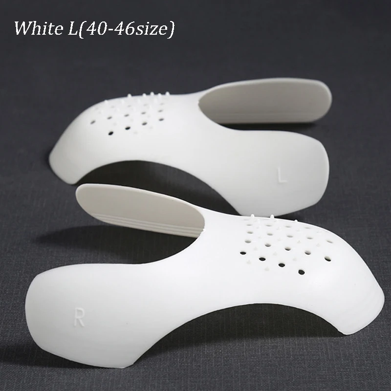 1 Pair Anti Crease Washable Protector Bending Crack Toe Cap Support Shoe Stretcher Lightweight Keeping Sports Shoes Shield
1 Pair Anti Crease Washable Protector Bending Crack Toe Cap Support Shoe Stretcher Lightweight Keeping Sports Shoes Shield