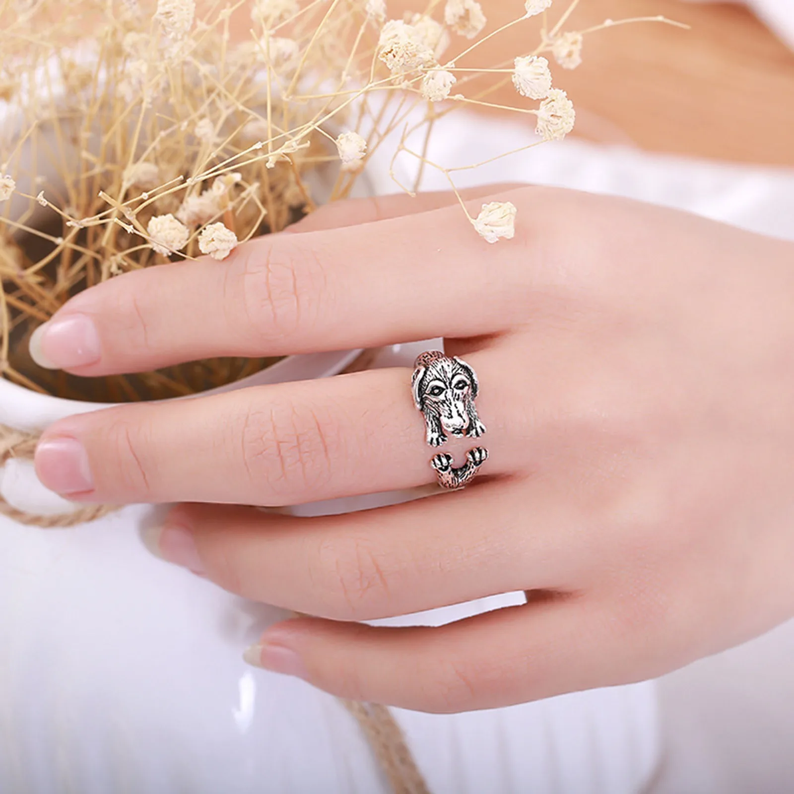 2021 Hot Sales Fashion Creative Rings Women's Fashion Retro Thai Silver Female Zodiac Animal Dog Ring Jewelry Accessories #541
2021 Hot Sales Fashion Creative Rings Women's Fashion Retro Thai Silver Female Zodiac Animal Dog Ring Jewelry Accessories #541