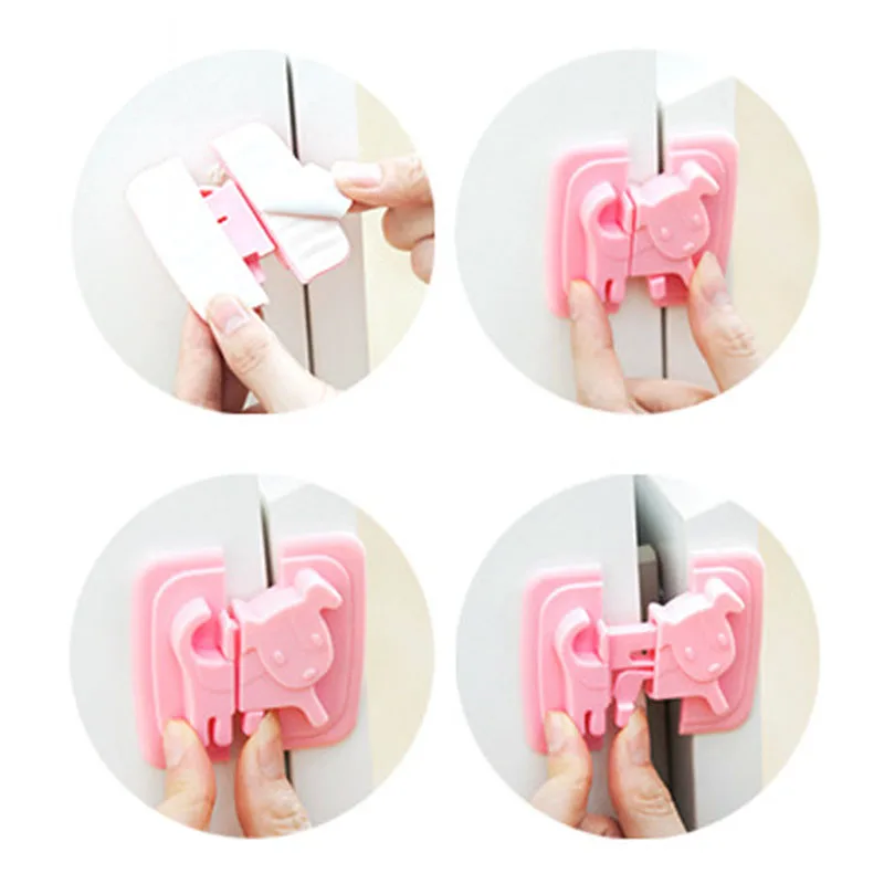 Safety Locks for Refrigerator Door Baby Safe Protection From Children Security Padlock
Safety Locks for Refrigerator Door Baby Safe Protection From Children Security Padlock