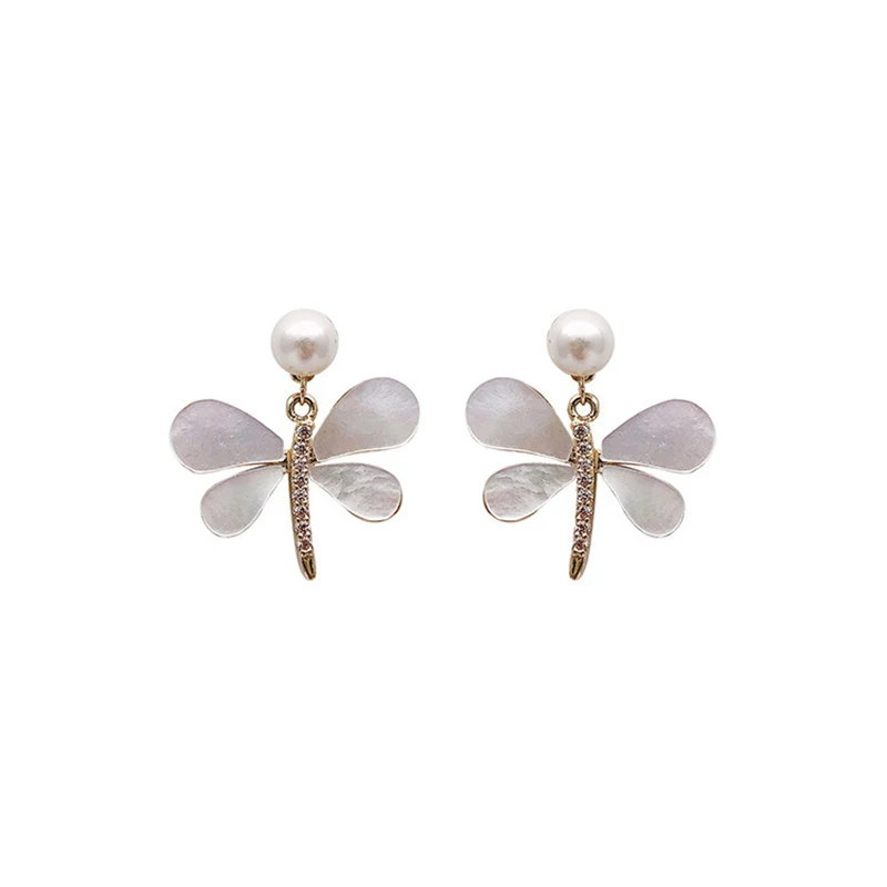 Trendy Exquisite 14k Real Gold Dragonfly Wings Earrings for Women High Quality Jewelry Bling AAA Zircon S925 Silver Needle Party
Trendy Exquisite 14k Real Gold Dragonfly Wings Earrings for Women High Quality Jewelry Bling AAA Zircon S925 Silver Needle Party