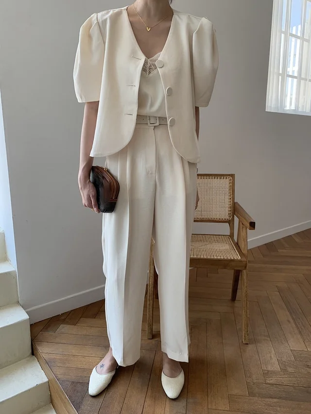 2 Piece Sets Womens Outfits Spring Blouse Women Shirt Long Sleeve High Waist Pants Wide Leg Womens Trousers Two Piece Set Office
2 Piece Sets Womens Outfits Spring Blouse Women Shirt Long Sleeve High Waist Pants Wide Leg Womens Trousers Two Piece Set Office
