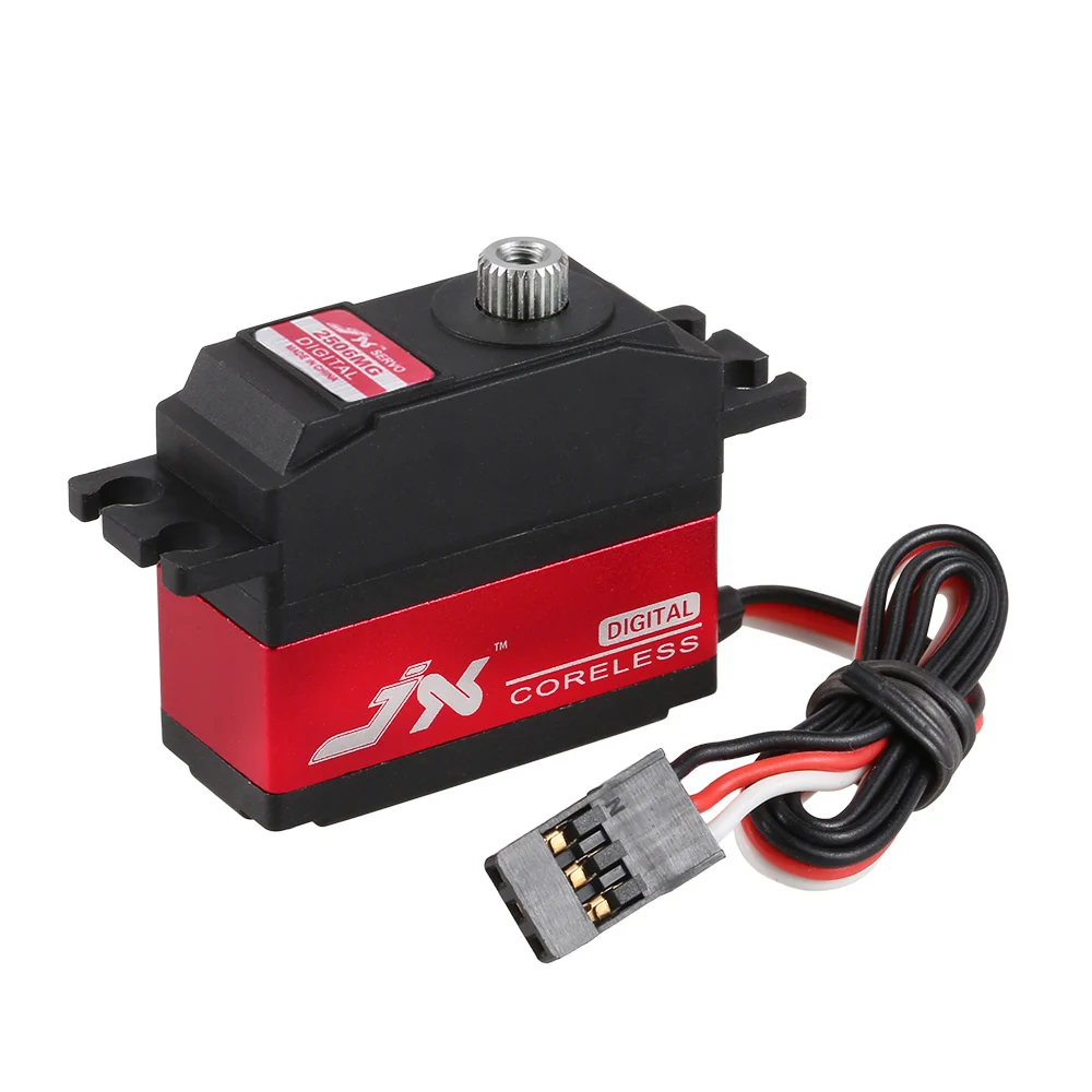 JX PDI-2506MG 25g металлический Шестерни цифровой сервопривод на бесколлекторном двигателе для RC 450 500 Вертолет с неподвижным крылом аэроплан
JX PDI-2506MG 25g металлический Шестерни цифровой сервопривод на бесколлекторном двигателе для RC 450 500 Вертолет с неподвижным крылом аэроплан
