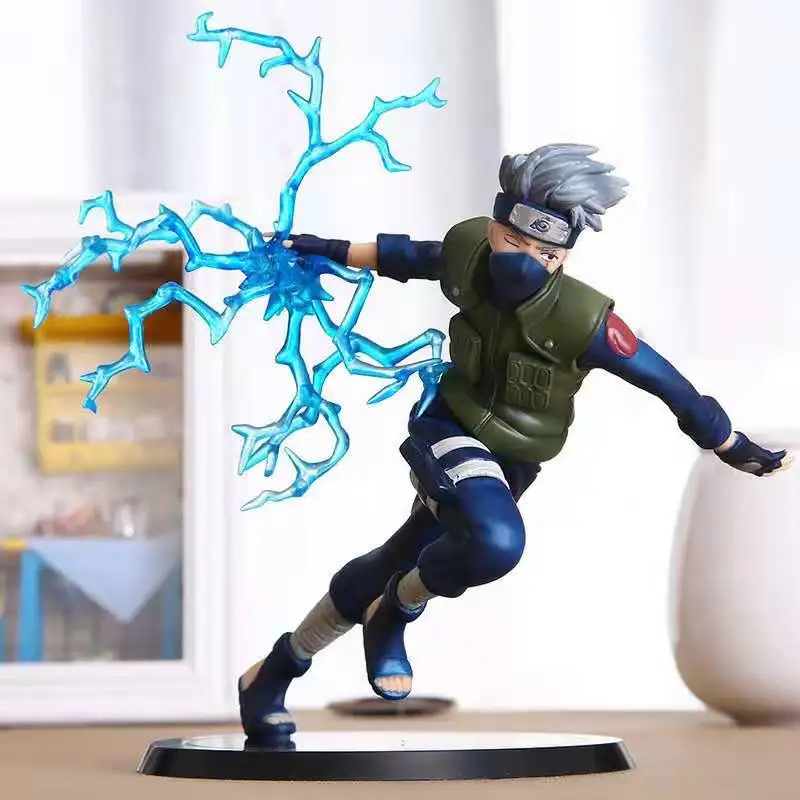 Фигурки героев аниме Hatake Kakashi, 16 см, модель с орнаментом (с коробкой), игрушки для детей, подарки 
Фигурки героев аниме Hatake Kakashi, 16 см, модель с орнаментом (с коробкой), игрушки для детей, подарки