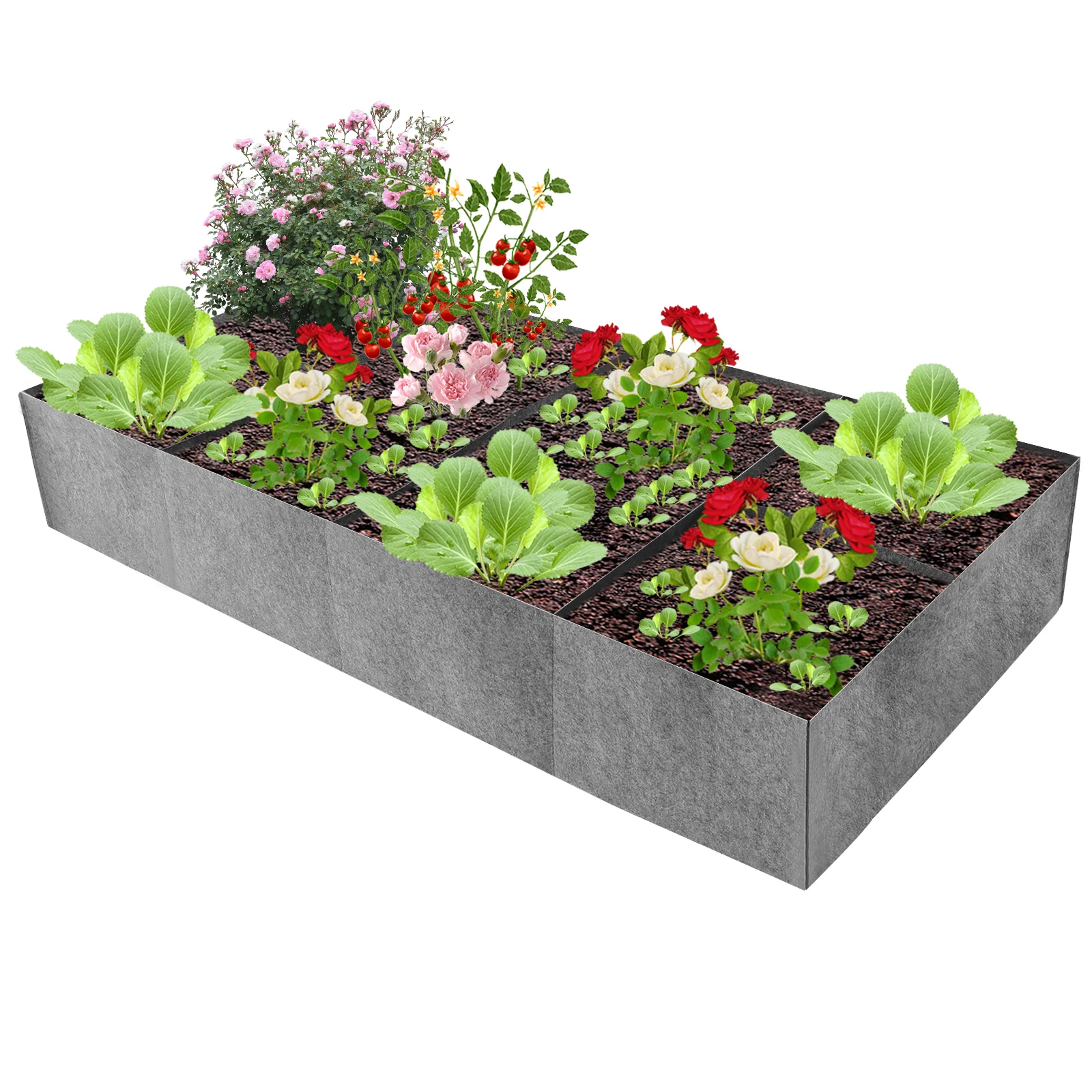 Felt Garden Grow Bag Outdoor Vegetable Planter Garden Pots Grow Bags Garden Living Bag Fabric Grow Pot Gardening Supplies
Felt Garden Grow Bag Outdoor Vegetable Planter Garden Pots Grow Bags Garden Living Bag Fabric Grow Pot Gardening Supplies
