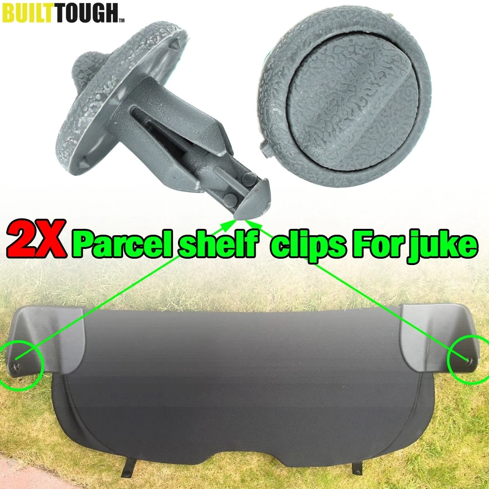 2pcs For Nissan Juke F15 Early Type 799161KA3A Grey Plastic Rear Boot Trunk Cargo Parcel Shelf Clip Bracket Retaining Clips
2pcs For Nissan Juke F15 Early Type 799161KA3A Grey Plastic Rear Boot Trunk Cargo Parcel Shelf Clip Bracket Retaining Clips