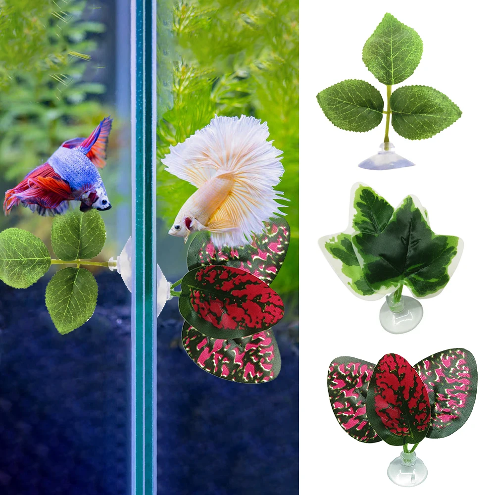 5pcs/lot Artificial Aquarium Leaf Decoration Betta Fish Rest Spawning Ornamental Plant Betta Fish Play Relax Hide Leaf Landscape
5pcs/lot Artificial Aquarium Leaf Decoration Betta Fish Rest Spawning Ornamental Plant Betta Fish Play Relax Hide Leaf Landscape