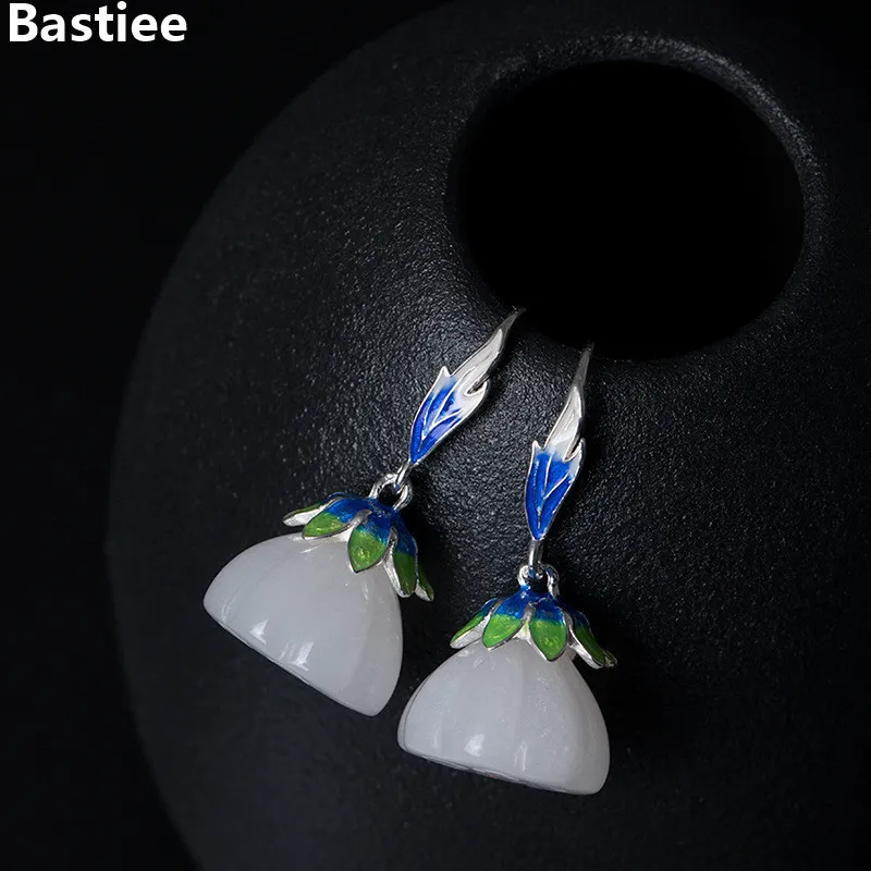 Bastiee Jade 925 Sterling Silver Earrings For Women Accessories Lotus Seedpod Vintage Chinese Cloisonne Enamel Jewelry
Bastiee Jade 925 Sterling Silver Earrings For Women Accessories Lotus Seedpod Vintage Chinese Cloisonne Enamel Jewelry