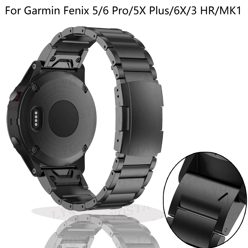 Smart Accessories wrist strap Lighter Harder Titanium Alloy Quick Release Luxury Wristband For Garmin Fenix 5 Plus 5X 6X Pro 3HR
Smart Accessories wrist strap Lighter Harder Titanium Alloy Quick Release Luxury Wristband For Garmin Fenix 5 Plus 5X 6X Pro 3HR