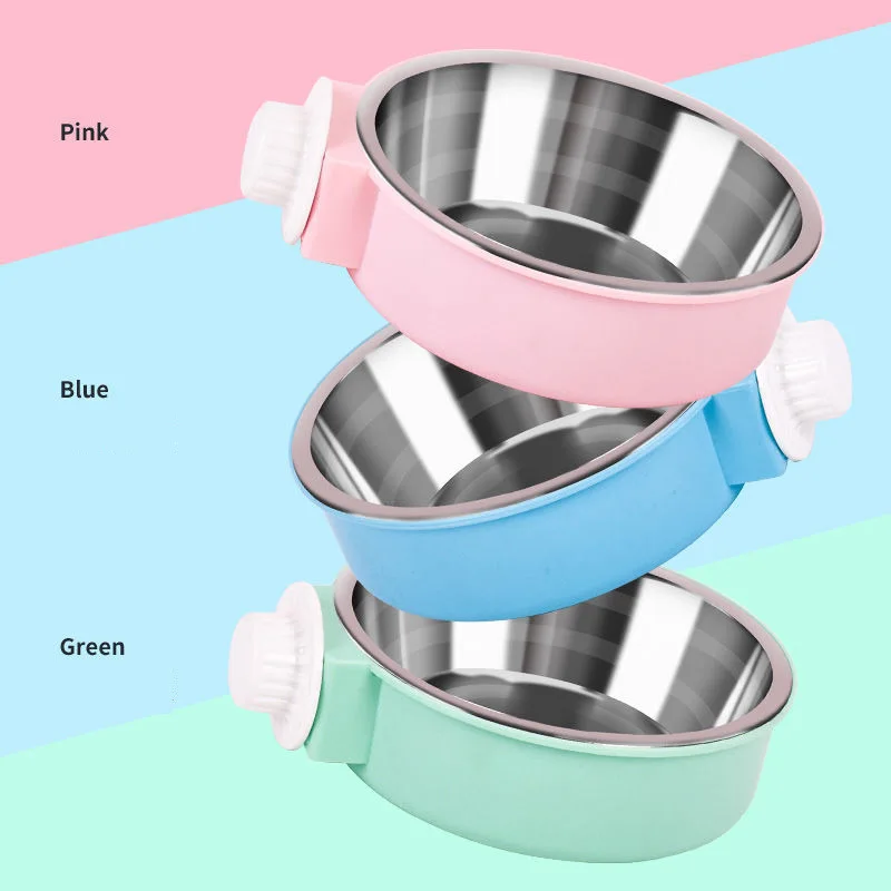 Pet Bowls Dog Food Water Feeder Stainless Steel Pet Hanging Drinking Feeder Cat Puppy Feeding Supplies Small Dog Accessories
Pet Bowls Dog Food Water Feeder Stainless Steel Pet Hanging Drinking Feeder Cat Puppy Feeding Supplies Small Dog Accessories