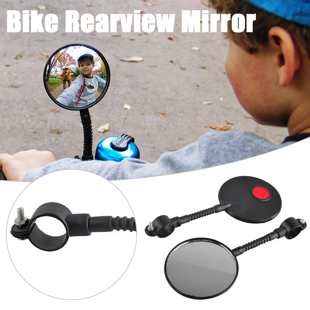 Bicycle Rearview Mirrors for Handlebars Universal Adjustable Flexible Rear Back View Mirror Bike Cycling Accessories
Bicycle Rearview Mirrors for Handlebars Universal Adjustable Flexible Rear Back View Mirror Bike Cycling Accessories