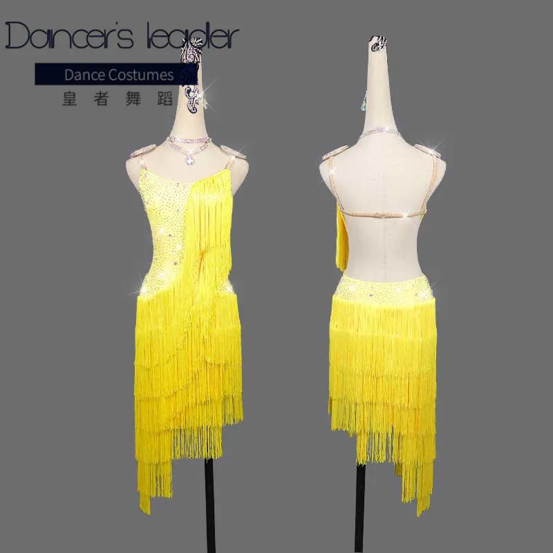 High-end custom Latin dance costume female adult diamond tassel chacha tango professional stage competition performance costume
High-end custom Latin dance costume female adult diamond tassel chacha tango professional stage competition performance costume