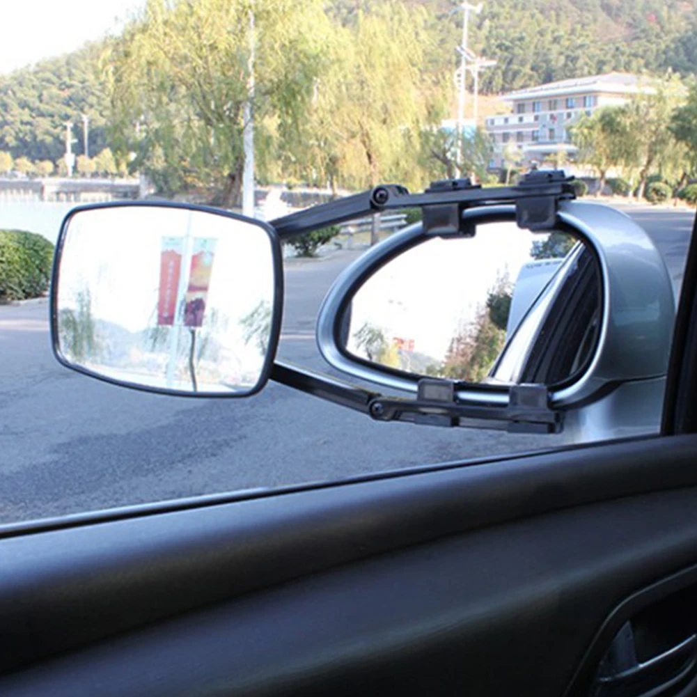 Clip On Towing Mirror Trailer Rearview Mirror Extension Adjustable Blindspot Flat Mirror Side Wing for Towing Trailer Truck Car
Clip On Towing Mirror Trailer Rearview Mirror Extension Adjustable Blindspot Flat Mirror Side Wing for Towing Trailer Truck Car