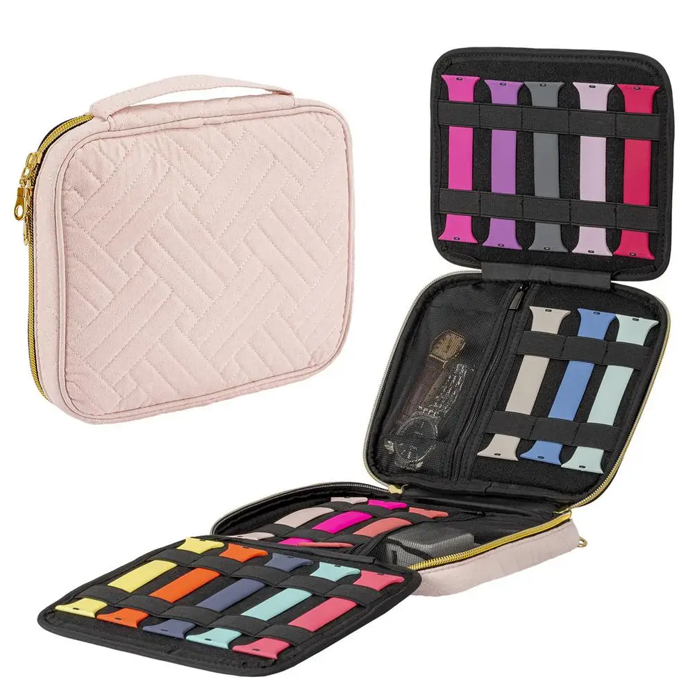Versatile Storage Bag For Watch Band Strap Case Data Cable Mobile Power For Earphone Apple Watch Band Storage Case Organizer
Versatile Storage Bag For Watch Band Strap Case Data Cable Mobile Power For Earphone Apple Watch Band Storage Case Organizer